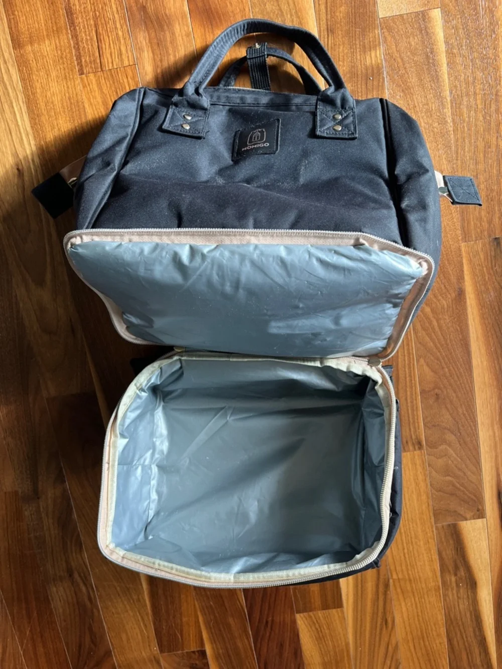 Black Breast Pump Backpack